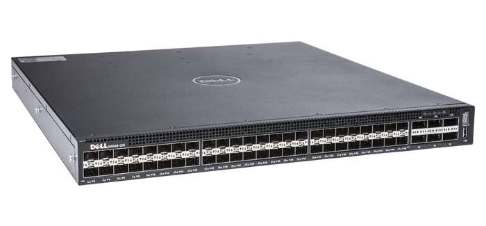 Dell EMC S4048-ON (05KDPX) Enterprise Network Switch, 48x 10GbE SFP, 6x 40GbE QSFP+, 2x PSU, RA, ...
