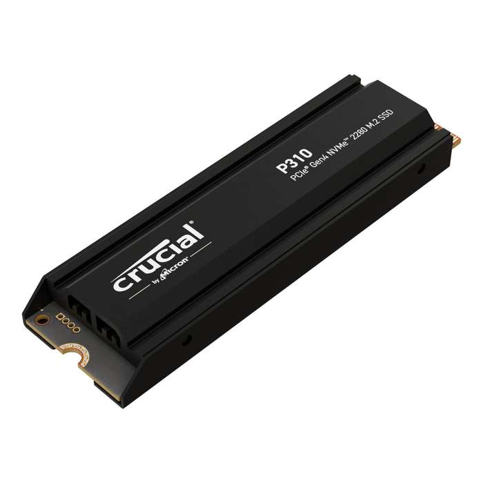 Crucial P310 2TB M.2 NVMe SSD with Heatsink