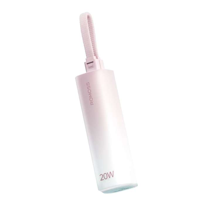 Romoss PSC05 5000mAh 20W Mini Power Bank &#x2013; Pink