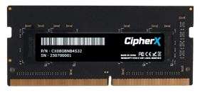 32GB CipherX Professional Series, DDR4 (3200Mhz) SODIMM, Notebook Memory Module