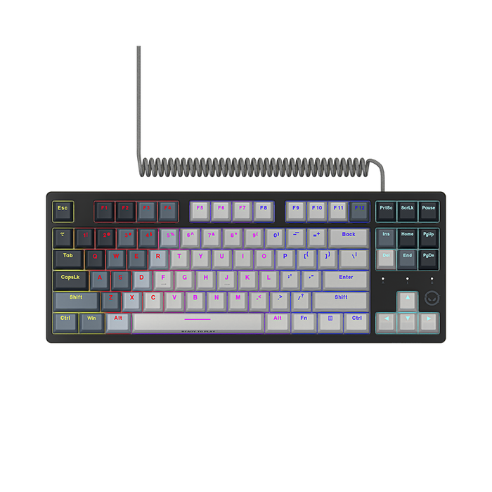 LORGAR  Gaming Keyboard LRG-GK514TKL-WH-US