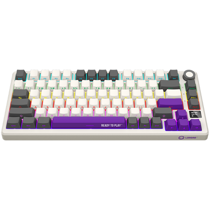 LORGAR  Gaming Keyboard LRG-KBP7075W-RT-US