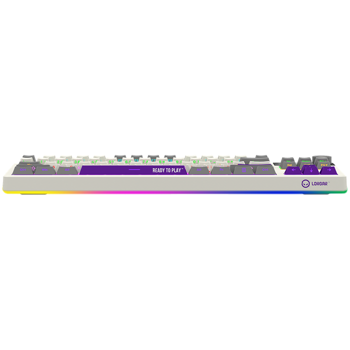 LORGAR  Gaming Keyboard LRG-KBP70TKLW-RT-US