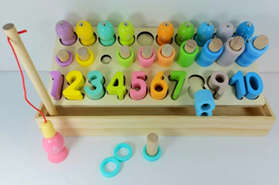 Digital shape logirithmic board