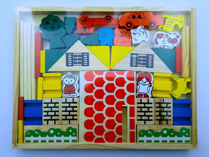 Village/farm building blocks