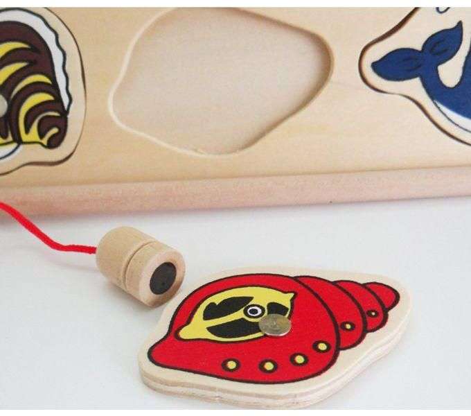 Magnetic Fishing puzzle-1Rod