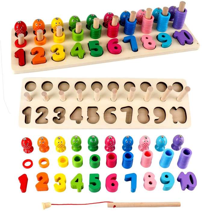 Digital shape logirithmic board