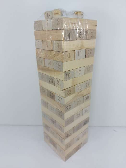 Wooden High Stack Game-(29cmx8cmx8cm)