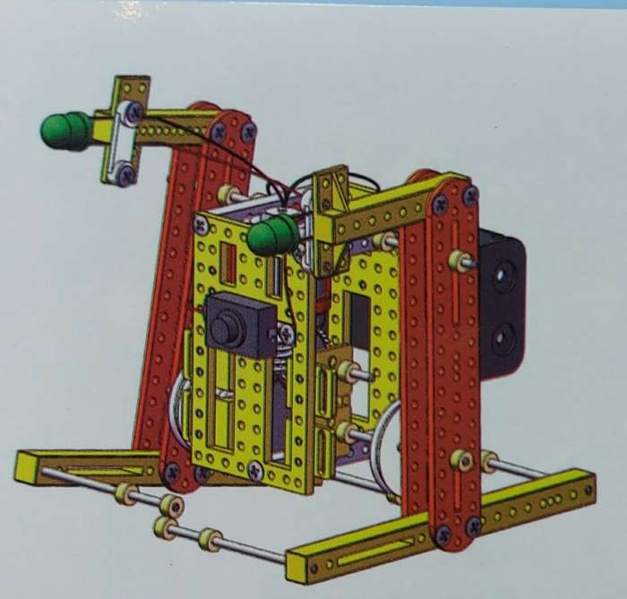 STEM KIT-Walking robot + battery operated
