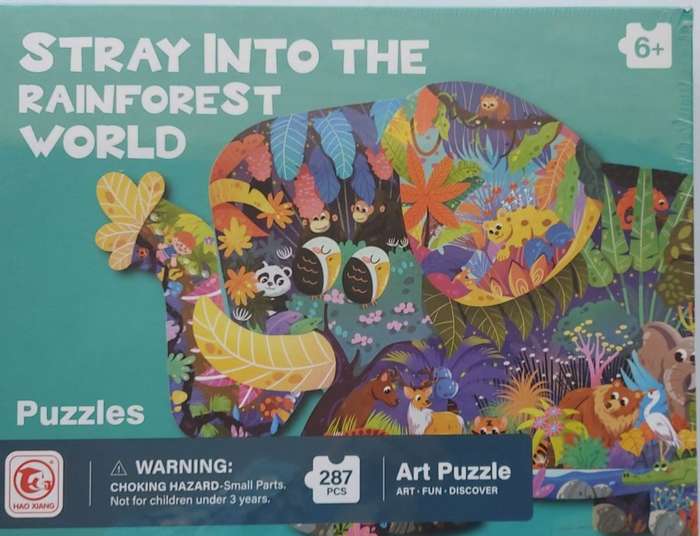 287PCS-Rain Forest World Puzzle