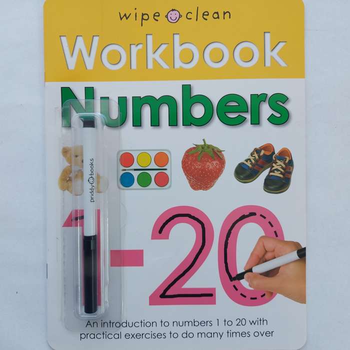 Wipe Clean Workbook -Numbers