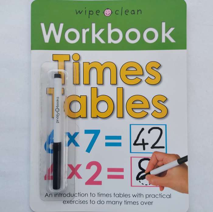 Wipe Clean Workbook -Timetables