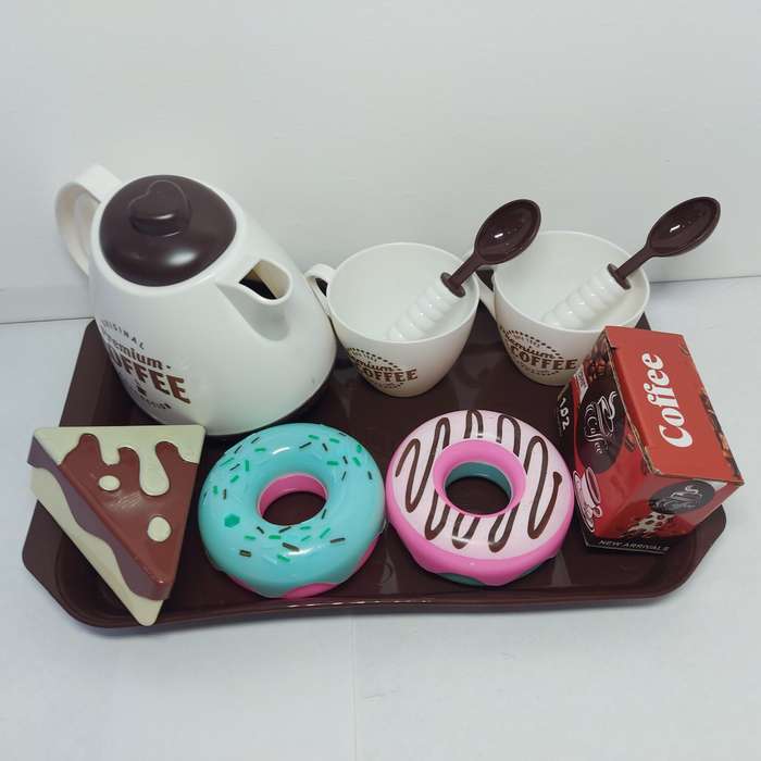 Simulation Fun Play Set -Tea, Coffee, Desserts& food