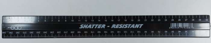 Plastic ruler