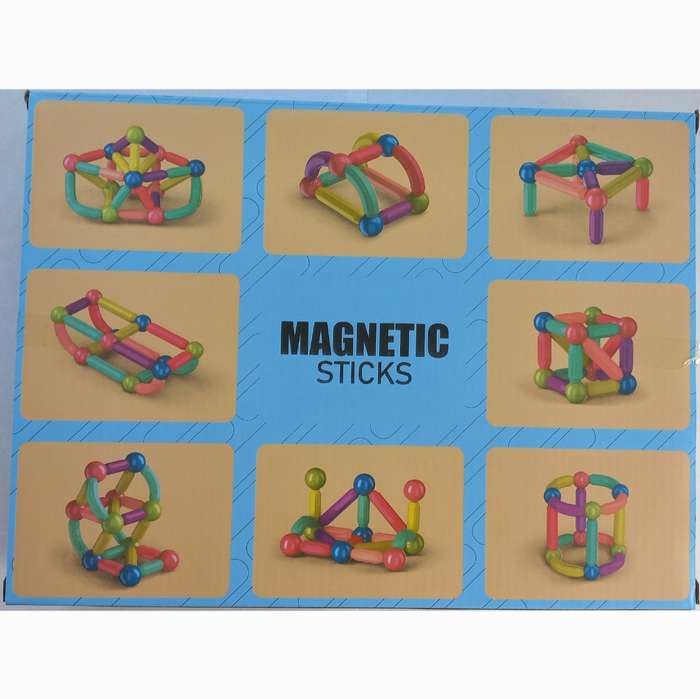 Magnetic Sticks 64 piece