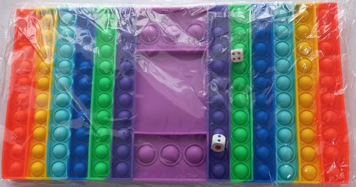 Fidget Popper Game With 2 Dice