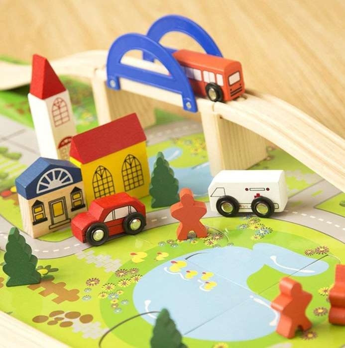 Train track set