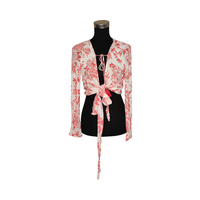 S Women Wrap Around Summer Top