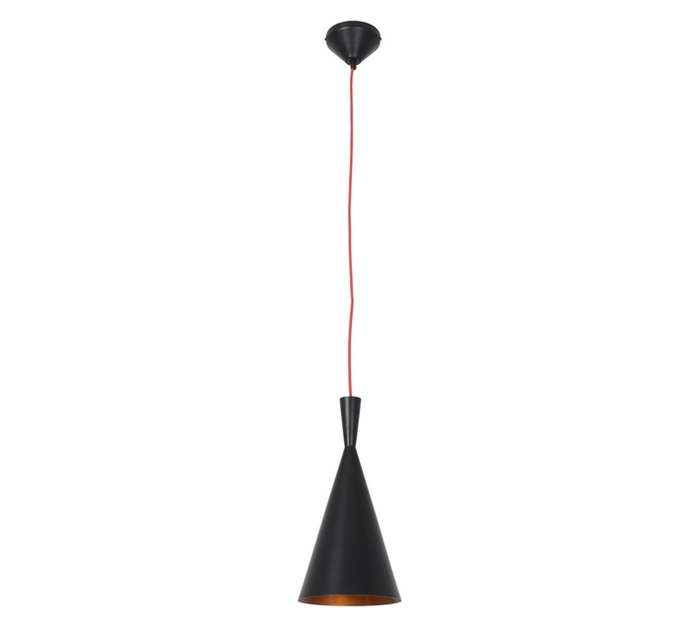 Eurolux Industria Aluminium Pendant Light - Black/Gold (60W)