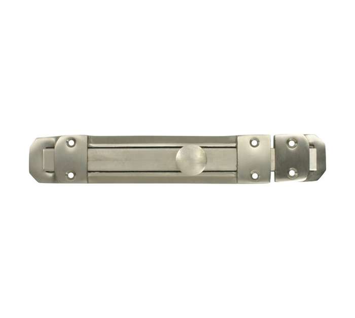 Dortello Auto Bolt - Satin Nickel (100 x 30 x 8mm)