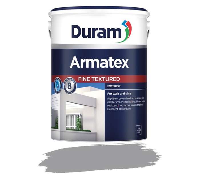 Duram Armatex Fine Textured Paint - Greystone (5L)