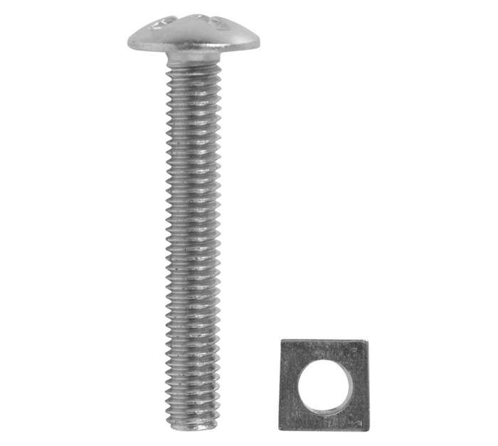 BP-GB0640-20 20 x Gutter Bolts and Nuts (6 x 40mm)