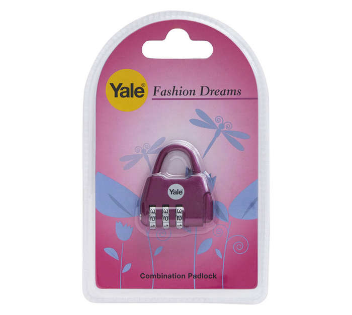 Yale Kiddies Fashion Padlock - Dream Purple