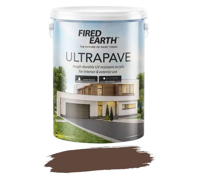 Fired Earth Ultra Pave - Brown (5L)