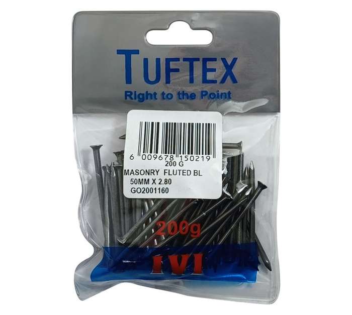 Tuftex Masonry Nails (50 x 2.8mm)