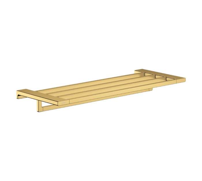 AddStoris Polished Optic Rack Towel Holder - Gold (648 x 248 x 72mm)