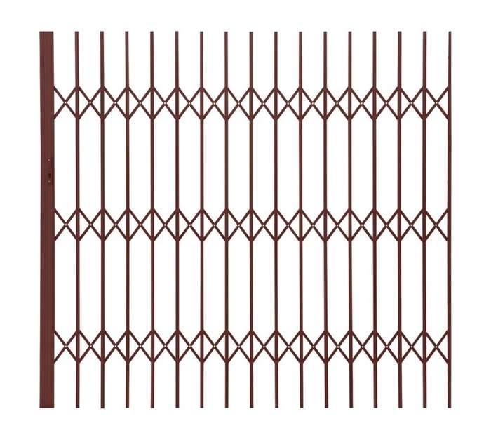 Xpanda Aluglide Gate 2.5m x 1.9m Brnz