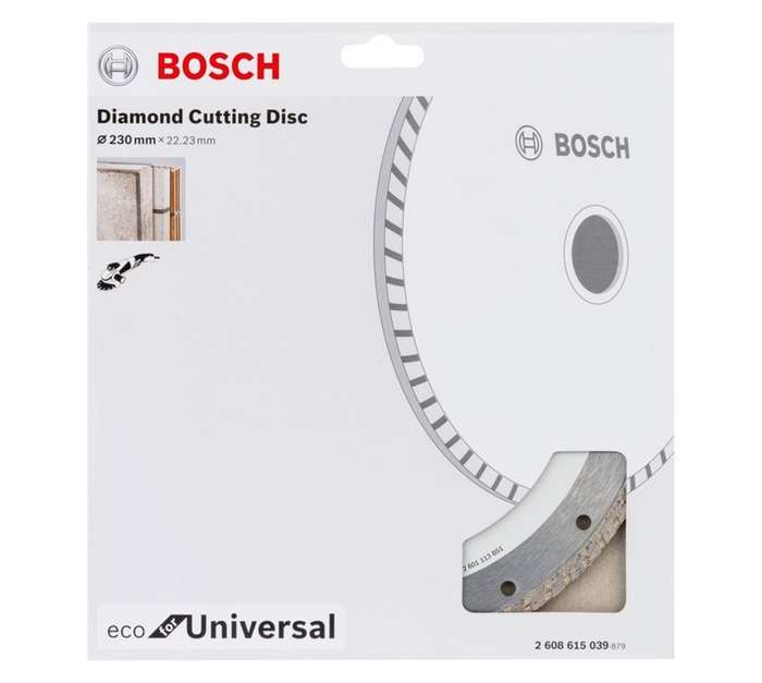 Bosch Universal Turbo Eco Diamond Disc (230 x 22.23mm)