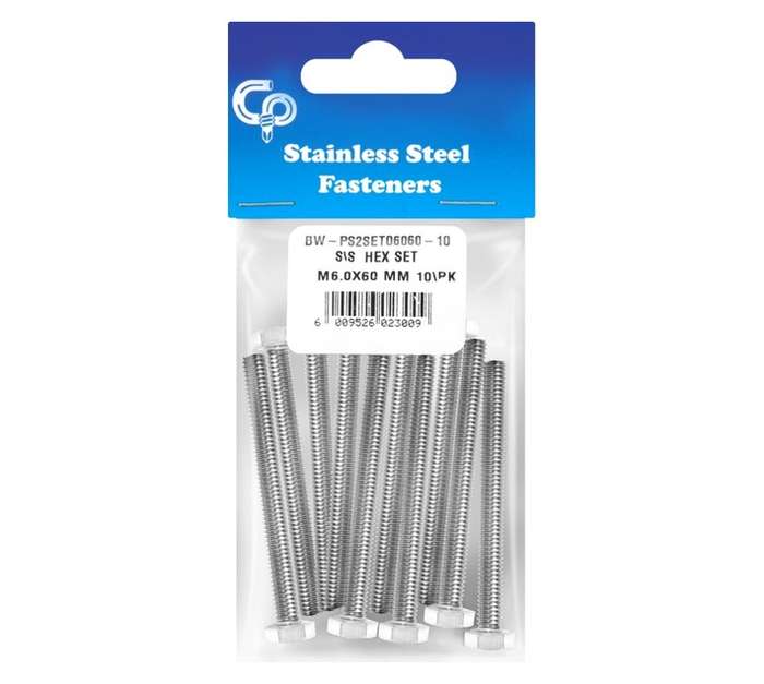 10 x Hex Sets (6 x 60mm)