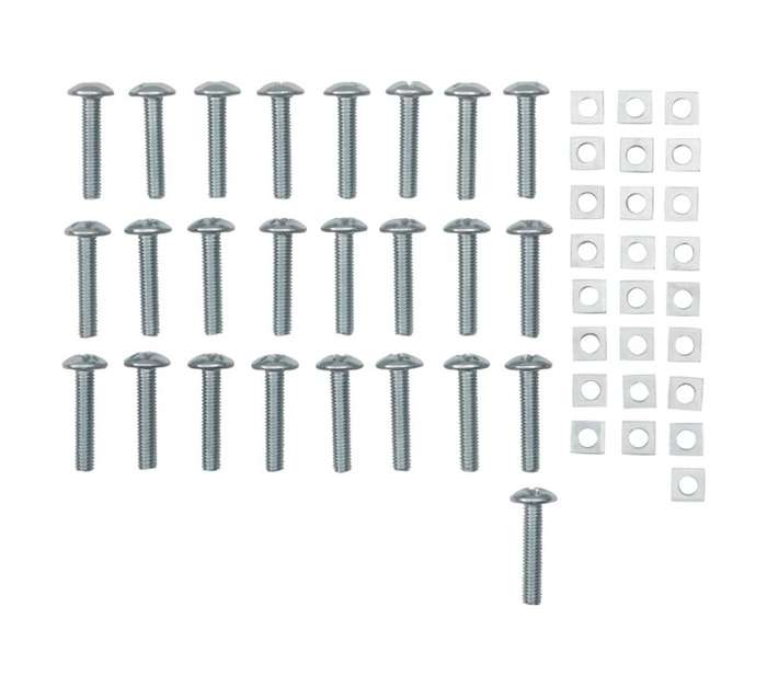 Eureka 6 x 30mm Gutter Bolt and Nut (25 Pack)