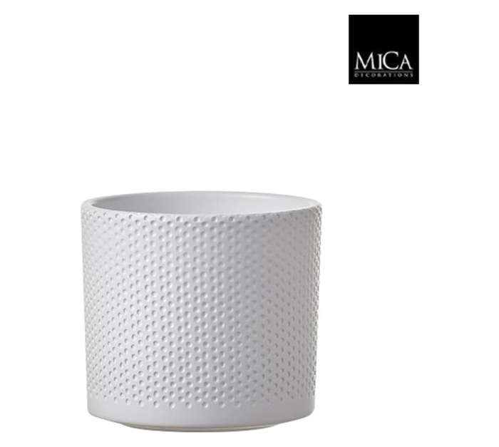 First Dutch Brands Ceramic Era Pot - Grey Sand (230 x 215mm)