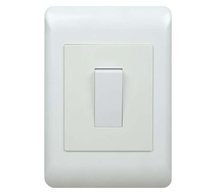 DH DHW42W1/2 1 Lever 2 Way Switch - White (50 x 100mm)