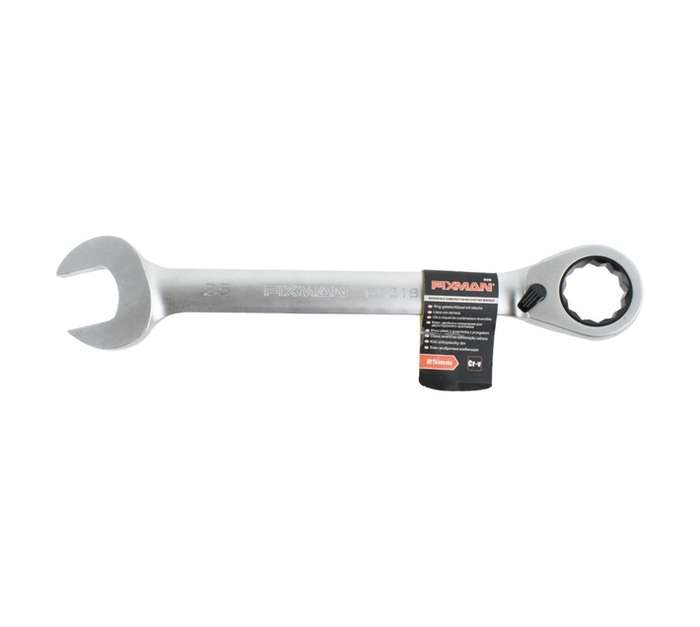 Fixman FIX B1218 Reversible Combination Ratchet Wrench (25mm)