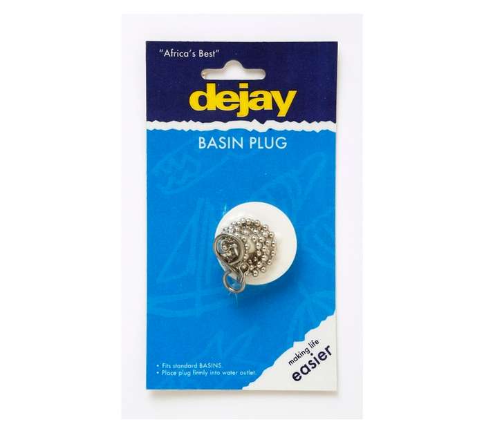 Dejay Basin PVC Plug and Chain