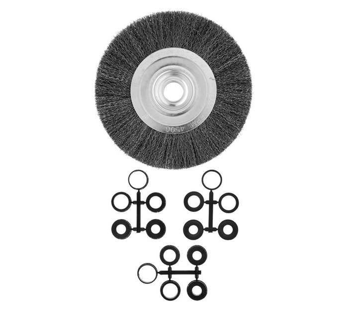 Ruwag Wire Wheel Bore With Adapters (150 x 20 x 25.4mm)