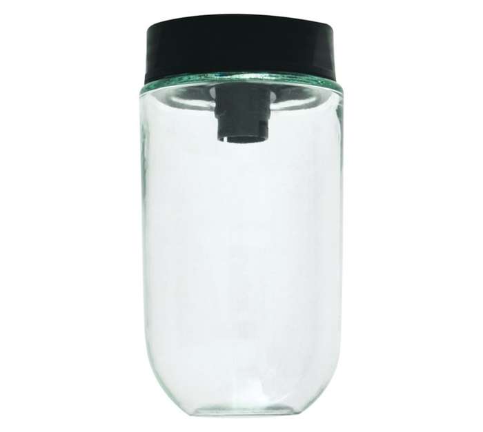 Eurolux Watertight Jam Jar Fitting - Black