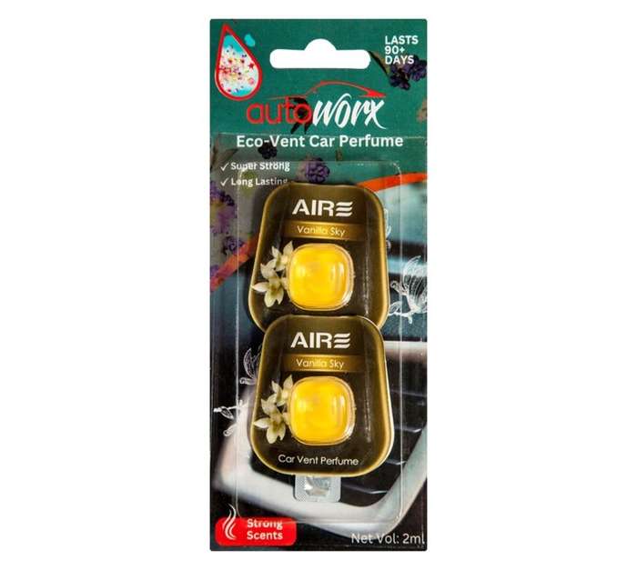 Autoworx AWFVD1 2 x Eco Car Vent Diffusers - Vanilla Sky