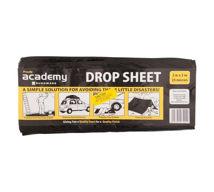 Academy Brushware Drop Sheet (2000 x 3000mm)