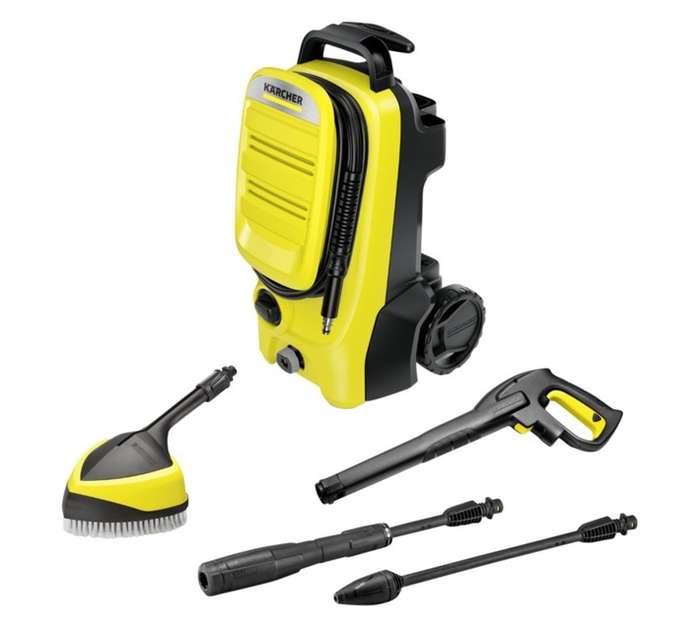 Karcher K4 Compact Limited Edition Pressure Washer - Yellow (1800W)