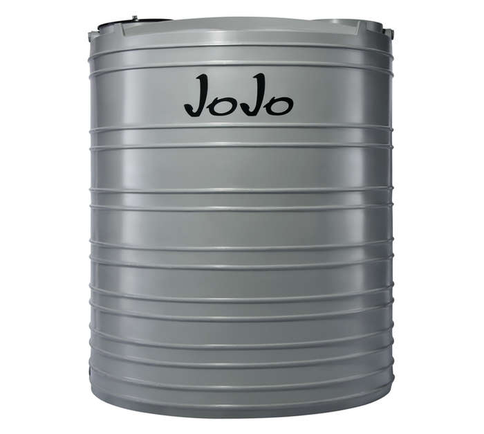JoJo Vertical Water Tank - Grey (5250L)