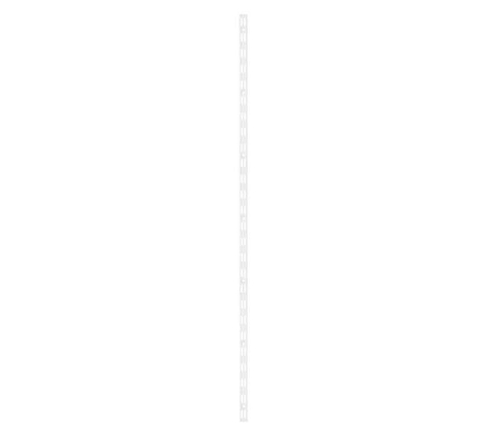 Dolle Wall Upright Double Slot - White (1495mm)