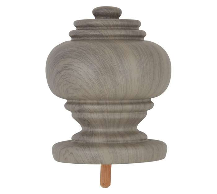 Shiraz Finial Elizabeth - Sea Mist (85mm)