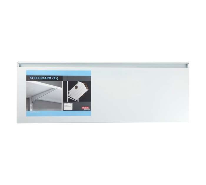 Dolle Steel Shelf - White (800 x 250mm)