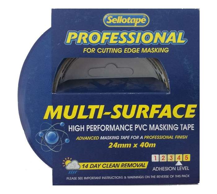 Sellotape Masking Tape Mild Surface (40m x 24mm)