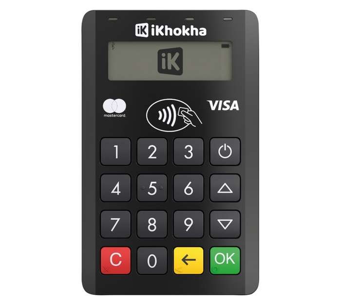 Ikhokha Mover Pro Card Machine - Black (110 x 69 x 17mm)