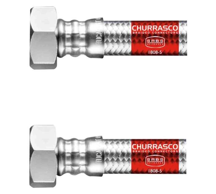 Churrasco Braided FXF Connector Flexi (20 x 350mm)
